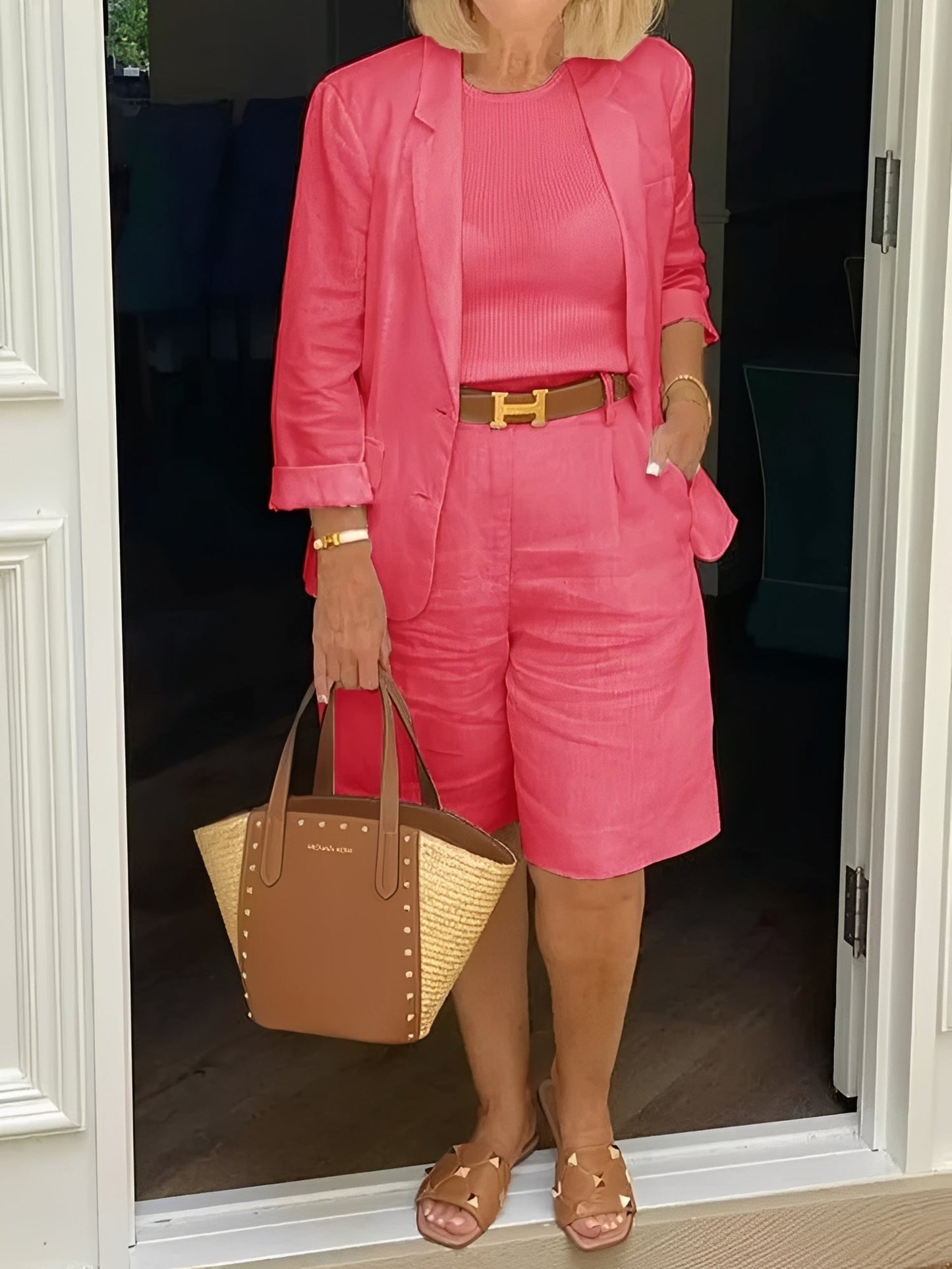 Completo Due Pezzi Donna Vestibilità Comoda
