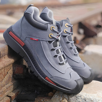 Scarpe Outdoor Uomo Impermeabili con Punta in Acciaio