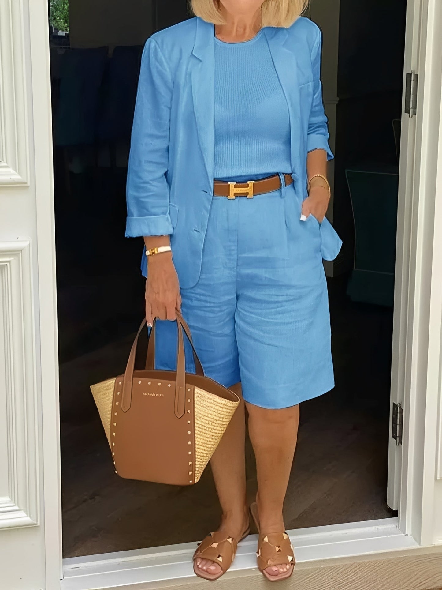 Completo Due Pezzi Donna Vestibilità Comoda