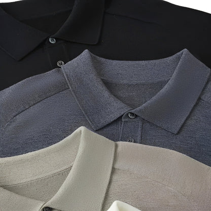 Maglione Uomo in Lana Collo a Risvolto