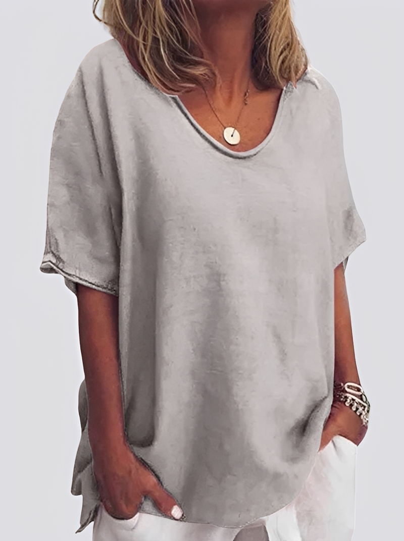 Blusa Donna Casual Vestibilità Ampia