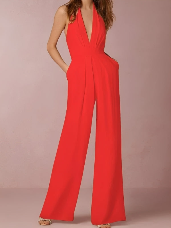 Tuta Elegante Donna con Gamba Larga