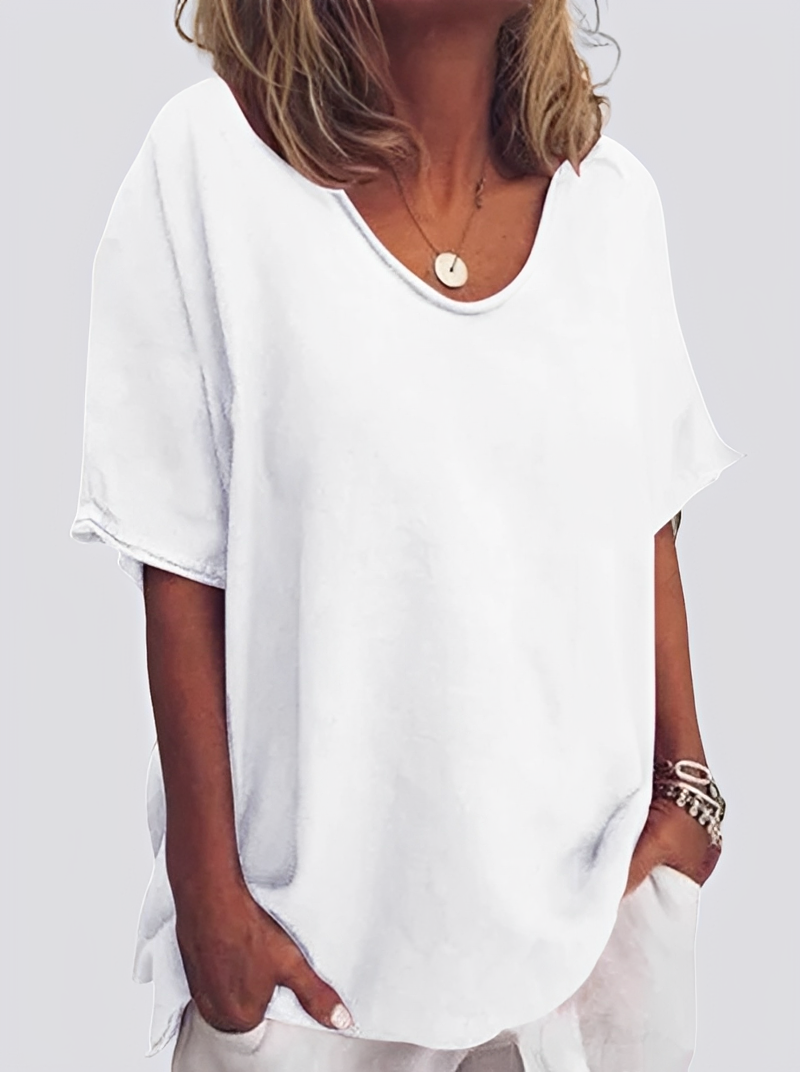 Blusa Donna Casual Vestibilità Ampia