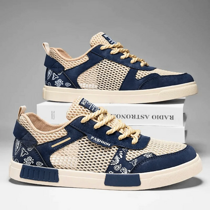 Sneaker Uomo in Mesh con Lacci