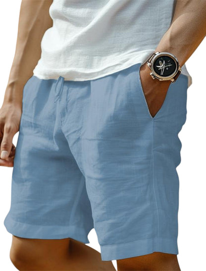 Shorts Uomo Casual con Vestibilità Larga e Coulisse