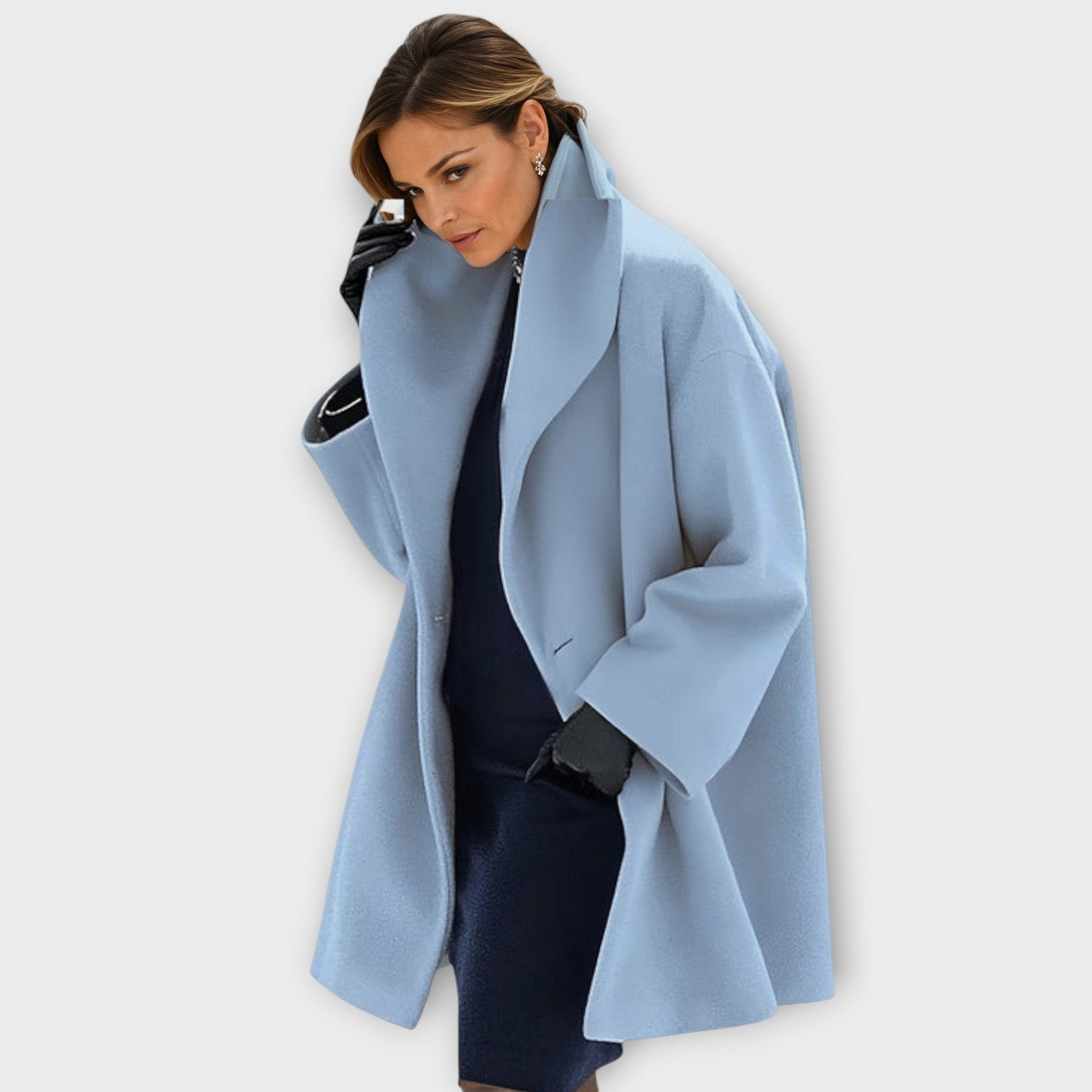 Cappotto Uomo Taglia Grande Vestibilità Ampia Colletto Largo - Brentozzi