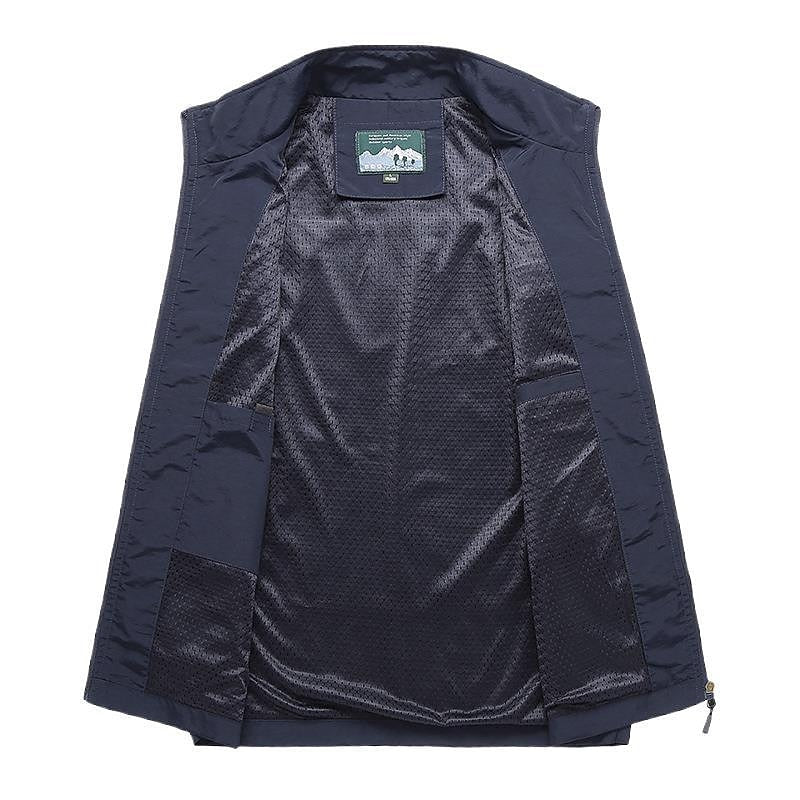 Gilet Uomo Outdoor Traspirante Leggero Asciugatura Rapida