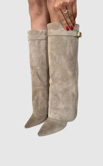 Stivali Overknee Donna Eleganti Classici