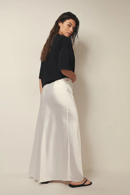 Gonna A-Linea Donna Lunghezza Maxi