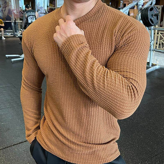 Maglione Uomo Maglia Girocollo Stile Casual - Brentozzi