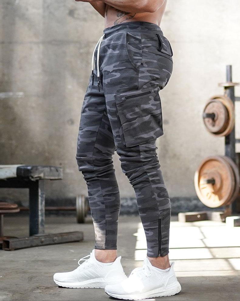 Pantaloni Jogger Uomo Elastico Vita Sportivi
