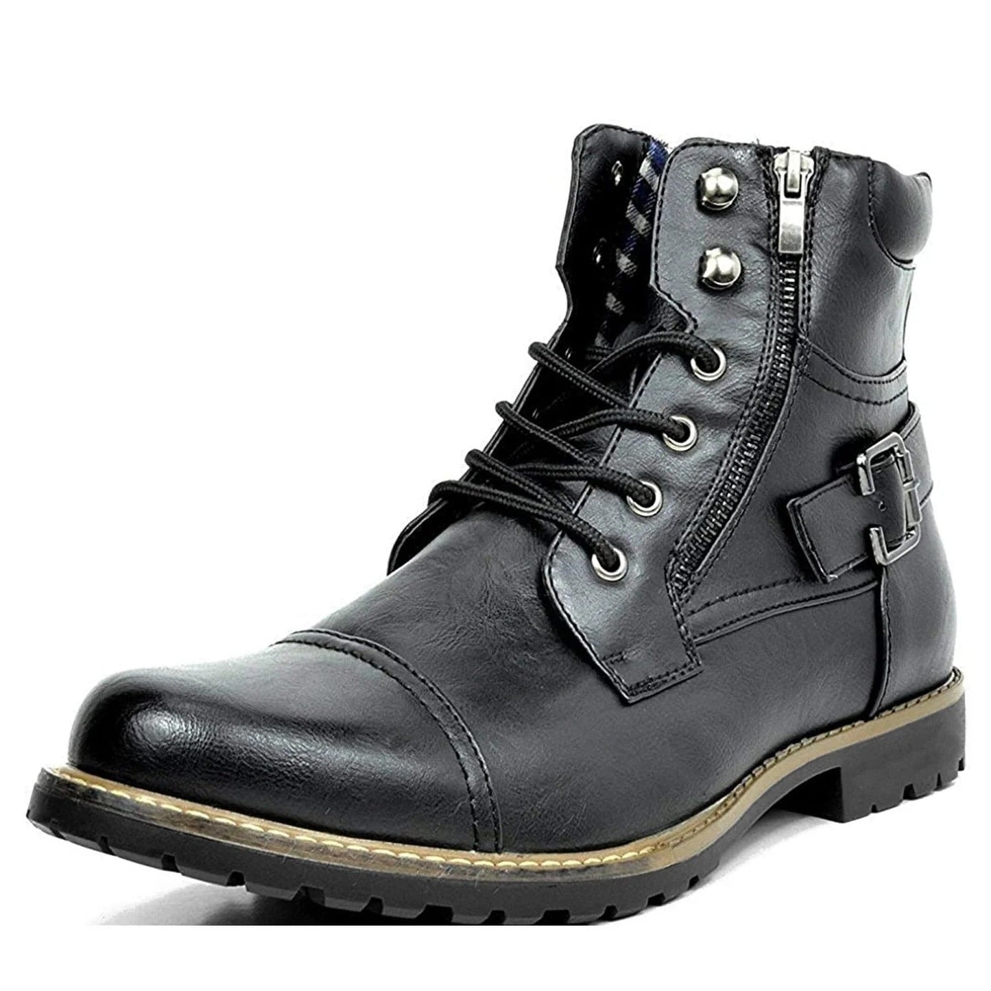 Stivali Uomo Classici in Pelle Comfort Autunno Inverno - Brentozzi