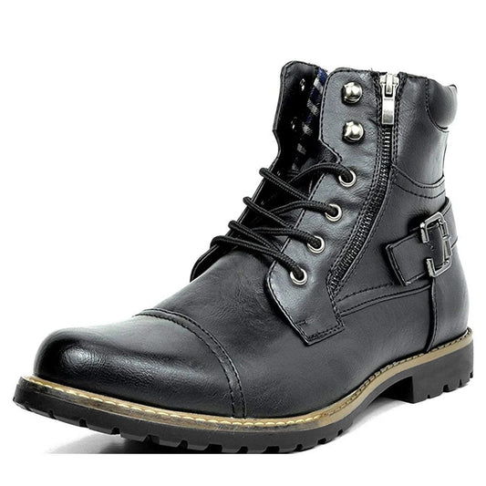 Stivali Uomo Classici in Pelle Comfort Autunno Inverno - Brentozzi