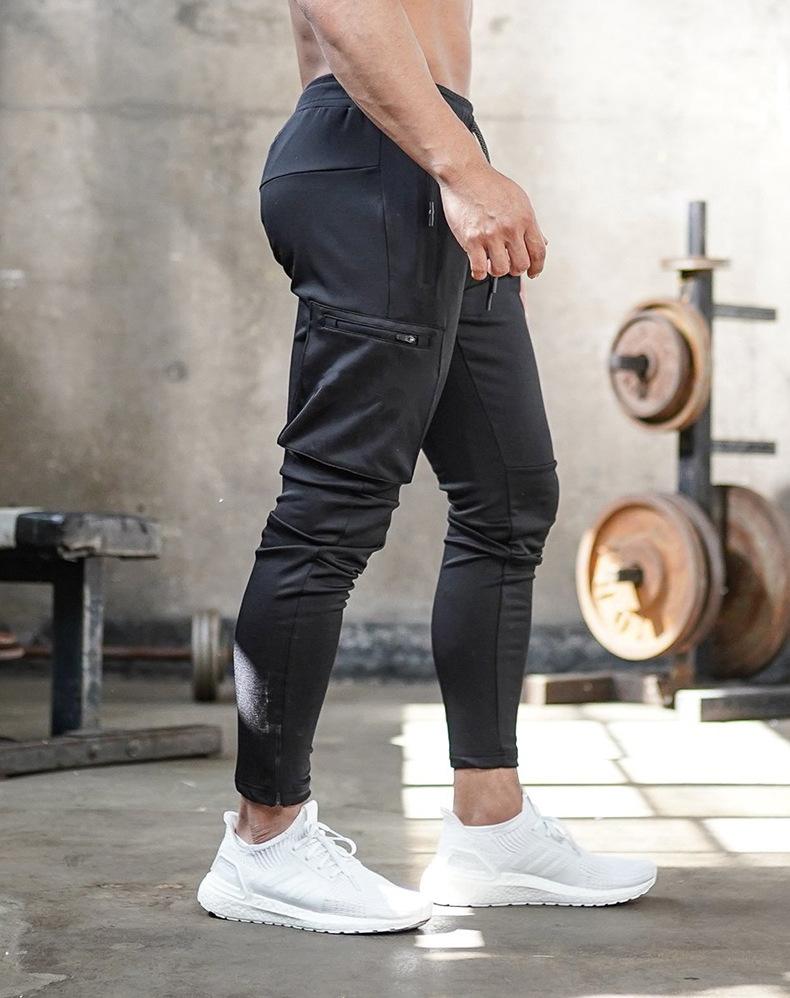 Pantaloni Sportivi Uomo Tessuto Traspirante Vestibilità Flessibile
