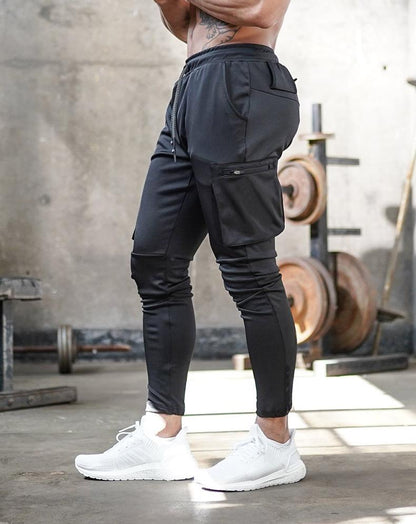 Pantaloni Sportivi Uomo Comodi con Tasche Multiple
