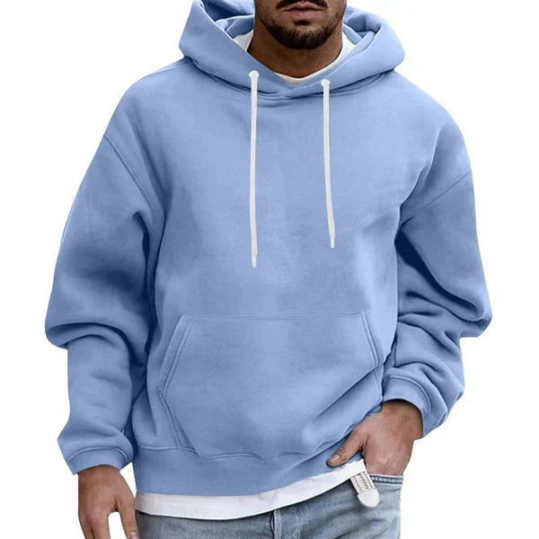 Felpa Uomo con Cappuccio e Tasche Vestibilità Comfort - Brentozzi