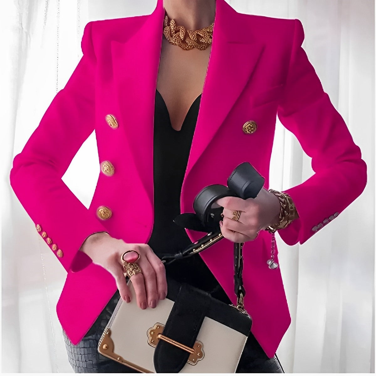 Blazer Donna Classico Vestibilità Regular
