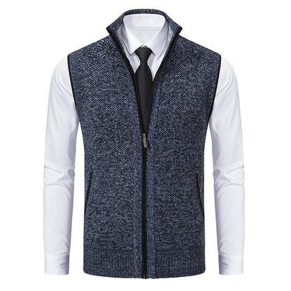 Gilet Uomo con Zip Corto