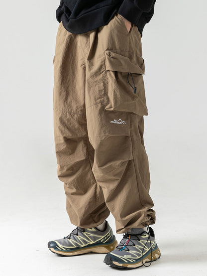 Pantaloni Cargo Uomo Impermeabili per Escursionismo Outdoor