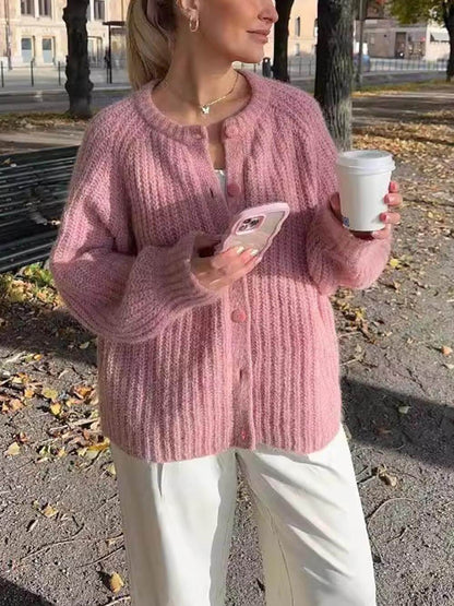 Cardigan Uomo Manica Lunga Stile Casual Vestibilità Ampia - Brentozzi