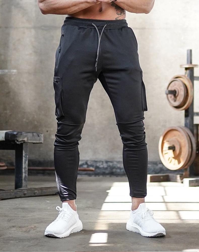 Pantaloni Jogger Uomo Elastico Vita Sportivi
