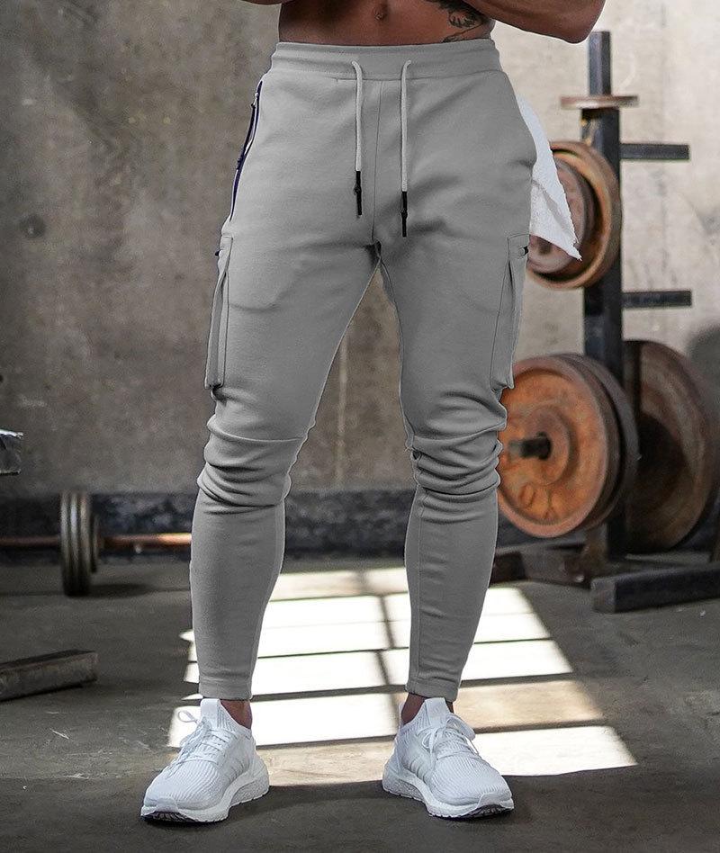 Pantaloni Jogger Uomo Elastico Vita Sportivi