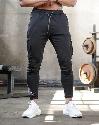 Pantaloni Sportivi Uomo Tessuto Traspirante Vestibilità Flessibile