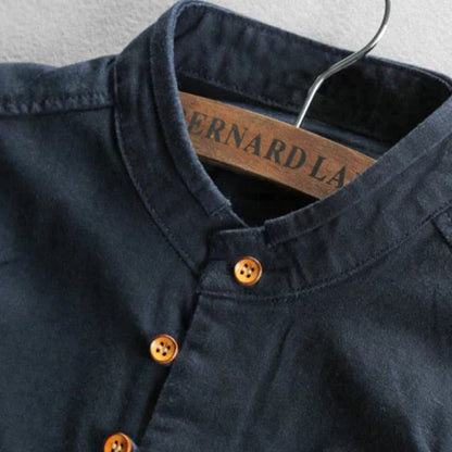 Camicia Uomo Stile Katana Cotone e Poliestere Regular Fit