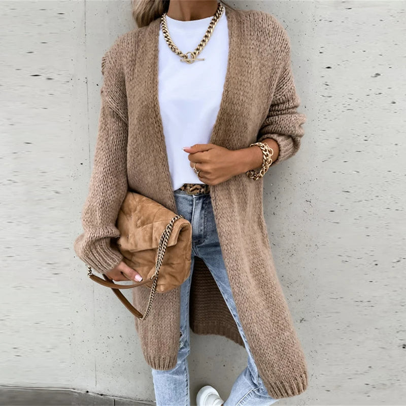 Cardigan Donna in Cashmere Medio Caldo Autunno Inverno - Brentozzi