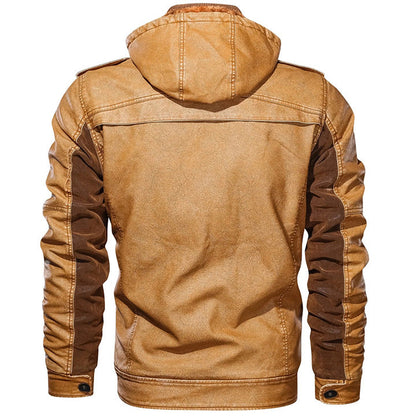 Giacca Uomo in Pelle Slim Fit