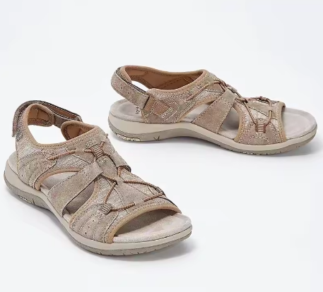 Sandali Trekking Donna con Chiusura a Strappo