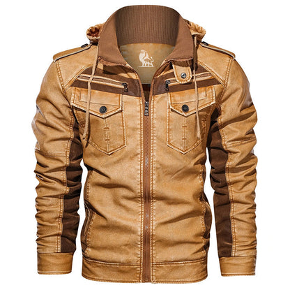 Giacca Uomo in Pelle Slim Fit - Brentozzi