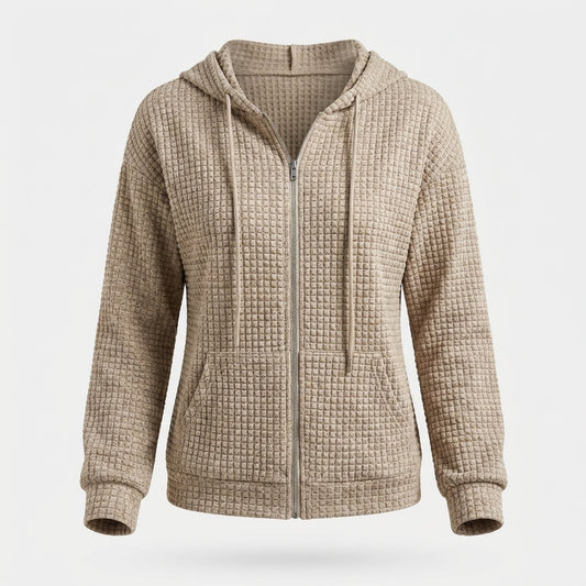 Cardigan Donna in Maglia a Nido dApe Morbido - Brentozzi