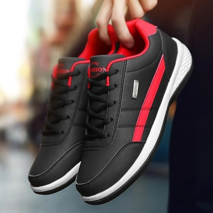 Sneakers Uomo in Pelle Scarpe Ortopediche Comfort