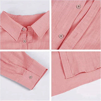 Camicia Uomo Casual Tessuto Morbido Vestibilità Comoda