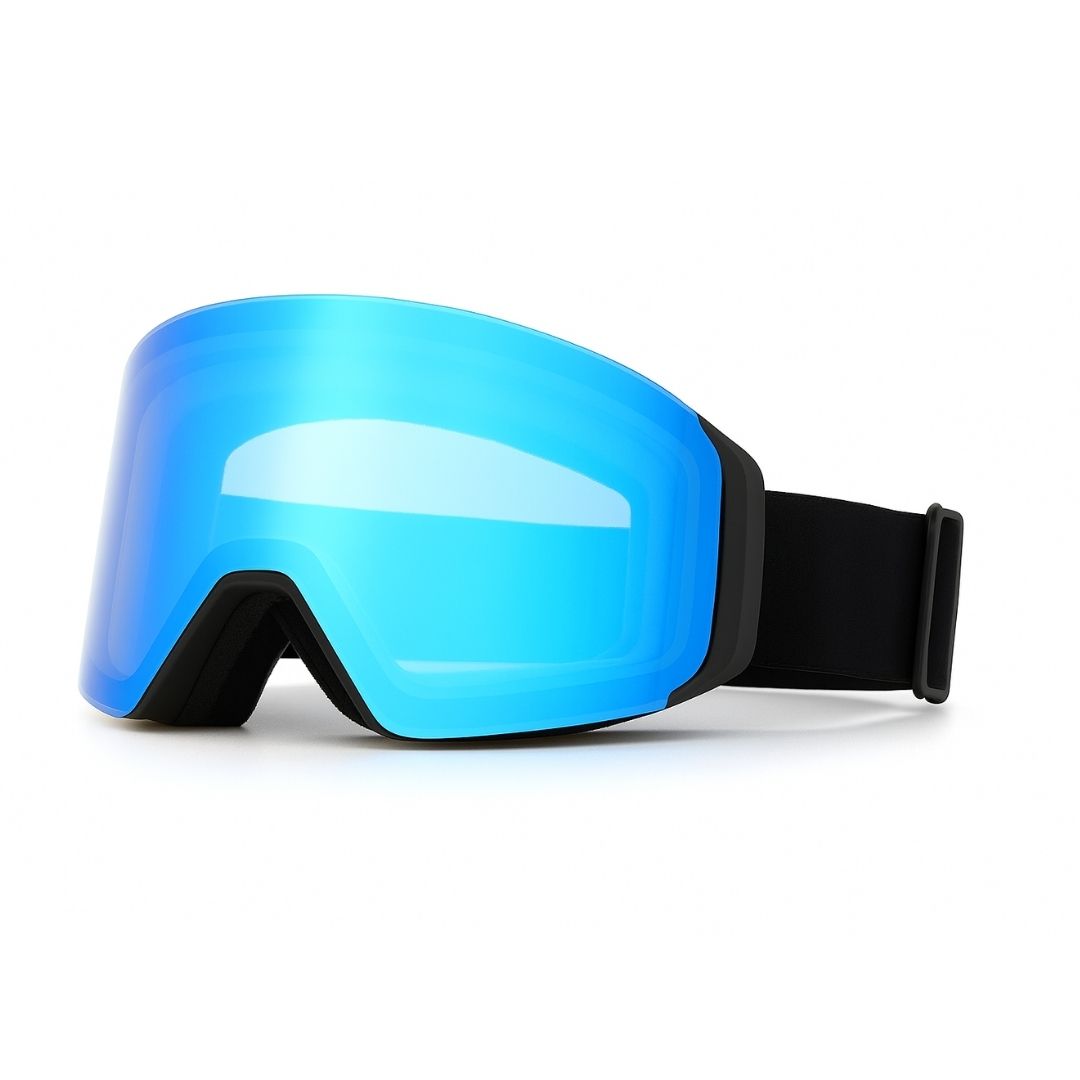 Maschera Sci Unisex Design Panoramico per Uso Alpino