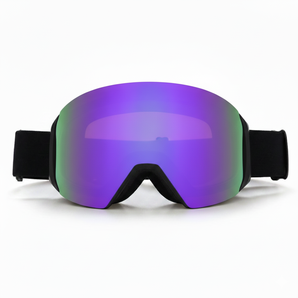 Maschera Sci Unisex Design Panoramico per Uso Alpino