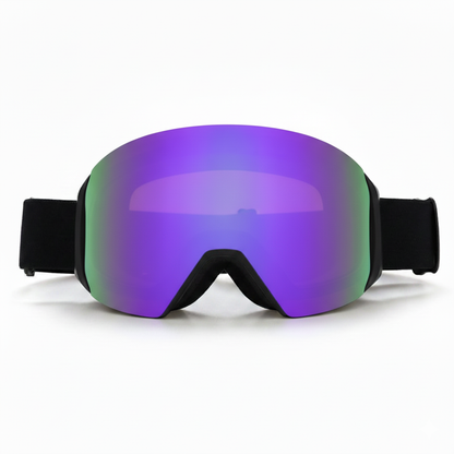 Maschera Sci Unisex Design Panoramico per Uso Alpino