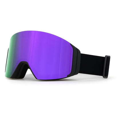 Maschera Sci Unisex Design Panoramico per Uso Alpino