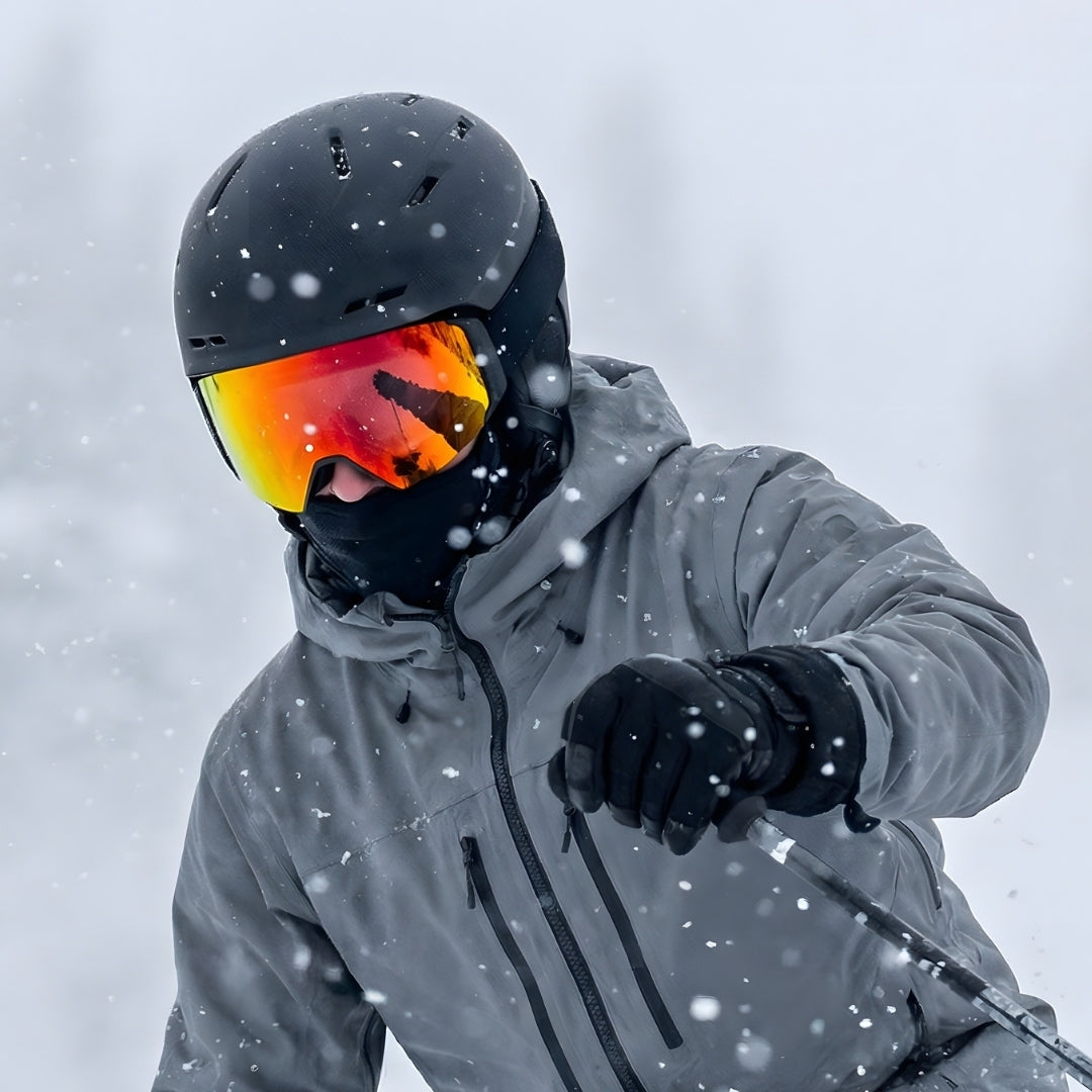 Maschera Sci Unisex Design Panoramico per Uso Alpino