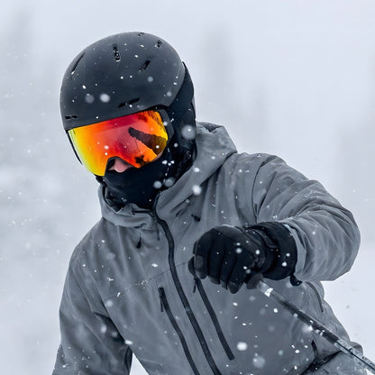 Maschera Sci Unisex Design Panoramico per Uso Alpino