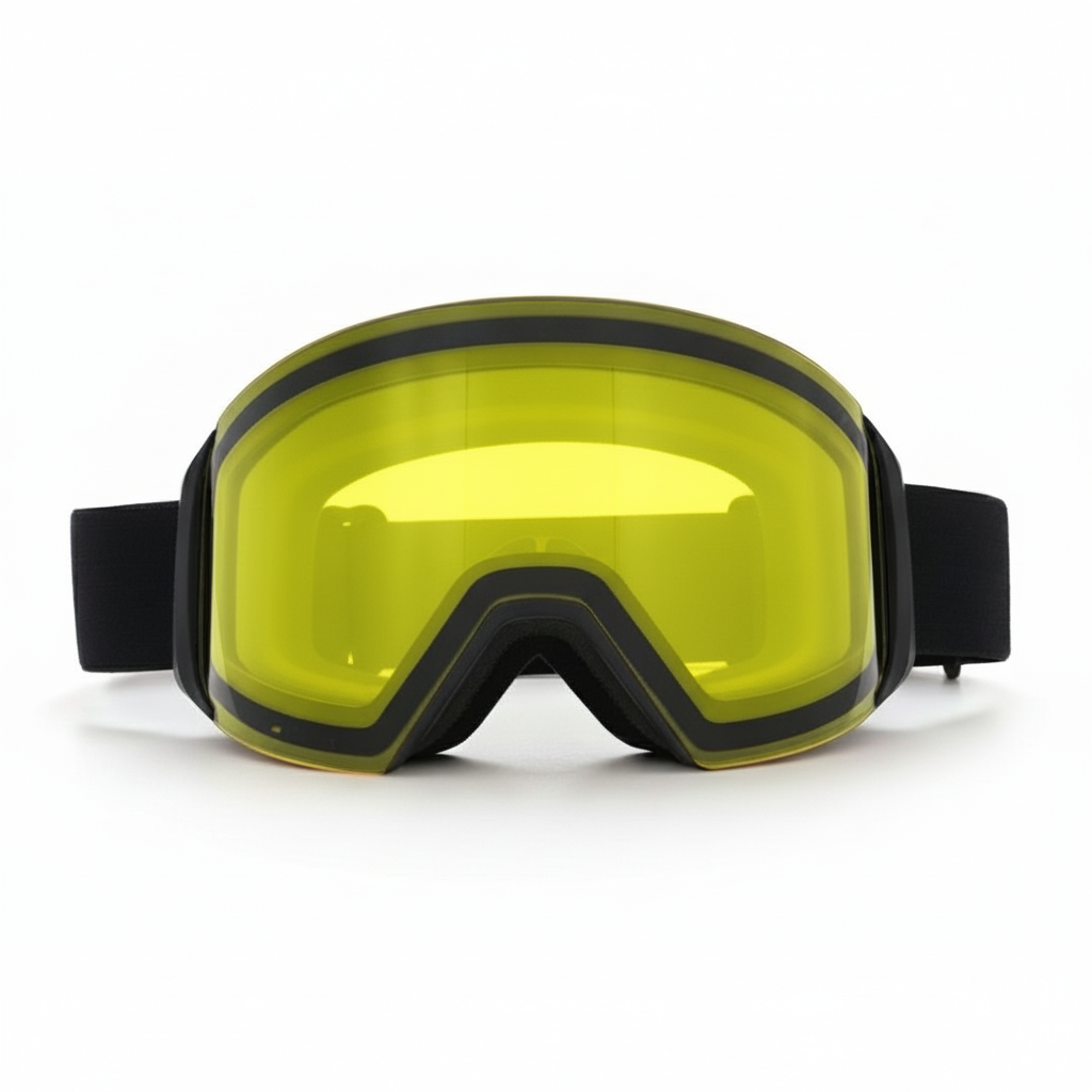 Maschera Sci Unisex Design Panoramico per Uso Alpino