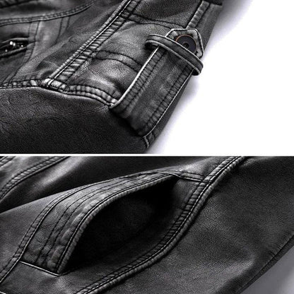 Giacca Pelle Uomo Stile Classico