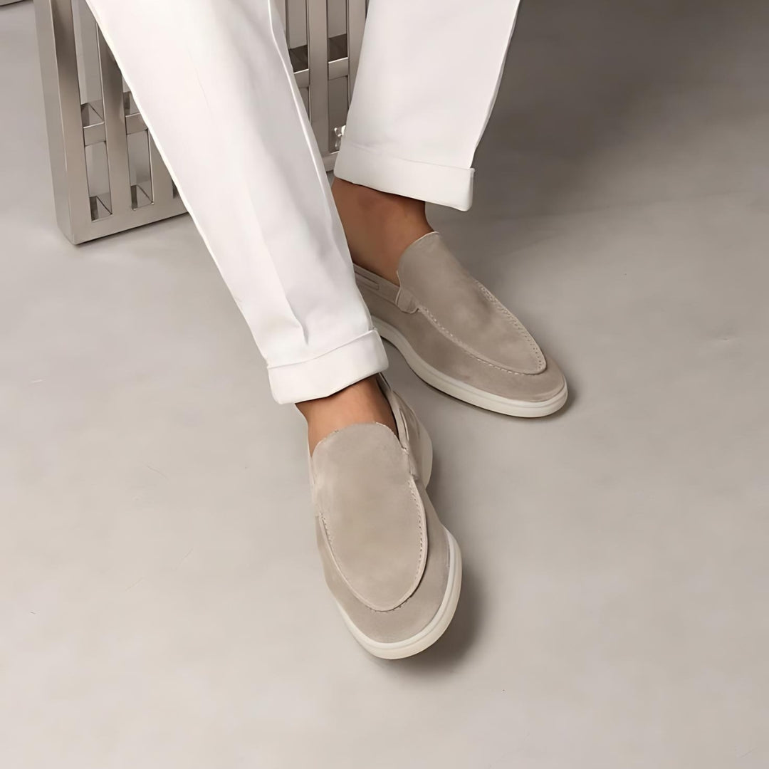 Scarpe Uomo in Camoscio Stile Elegante
