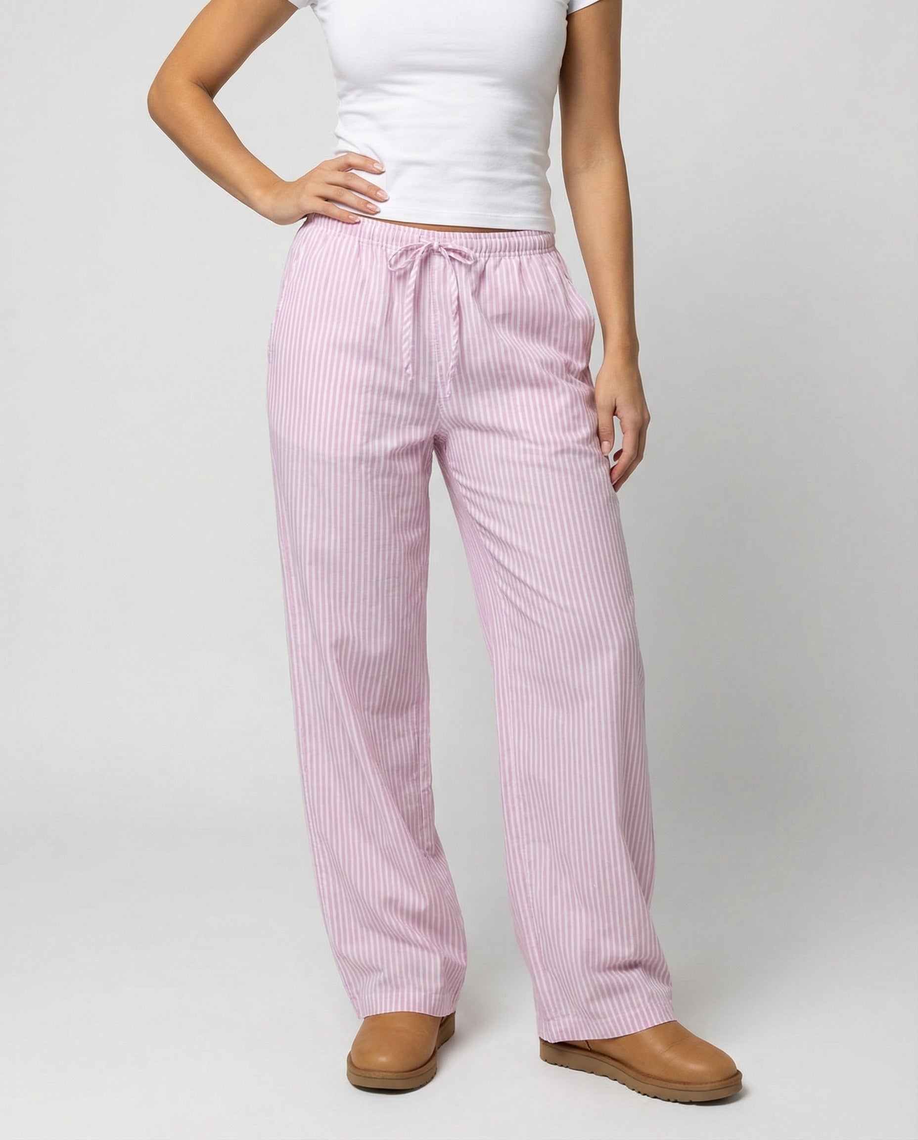 Pantaloni Pigiama Donna con Coulisse in Vita - Brentozzi