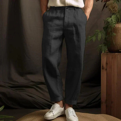 Pantaloni Uomo Lunghi Stile Classico