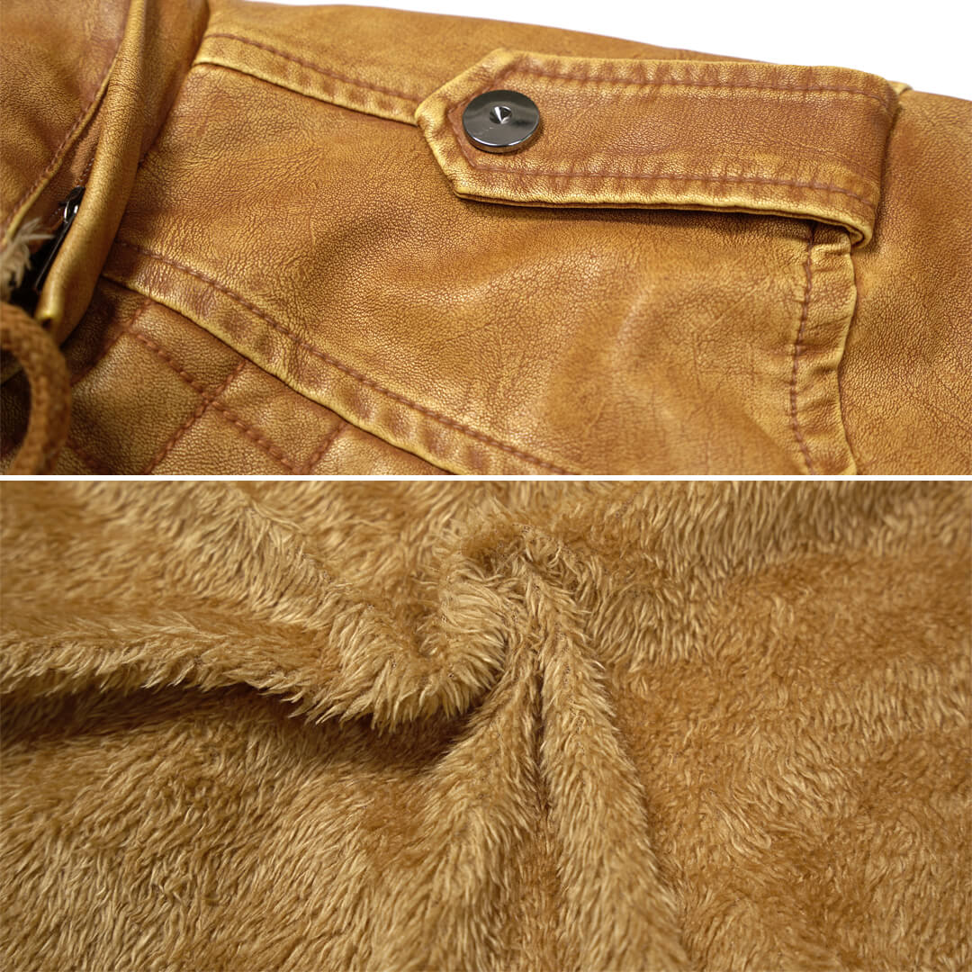 Giacca Uomo in Pelle Stile Classico