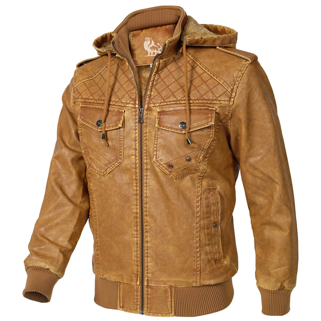 Giacca Uomo in Pelle Stile Classico