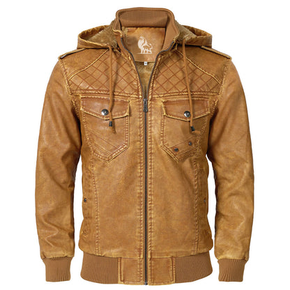 Giacca Uomo in Pelle Stile Classico - Brentozzi