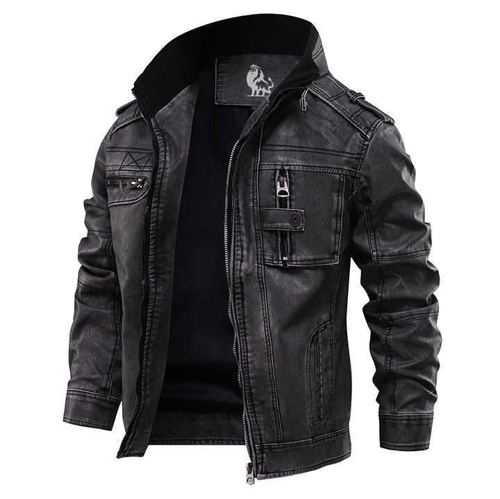 Giacca Pelle Uomo Stile Classico - Brentozzi